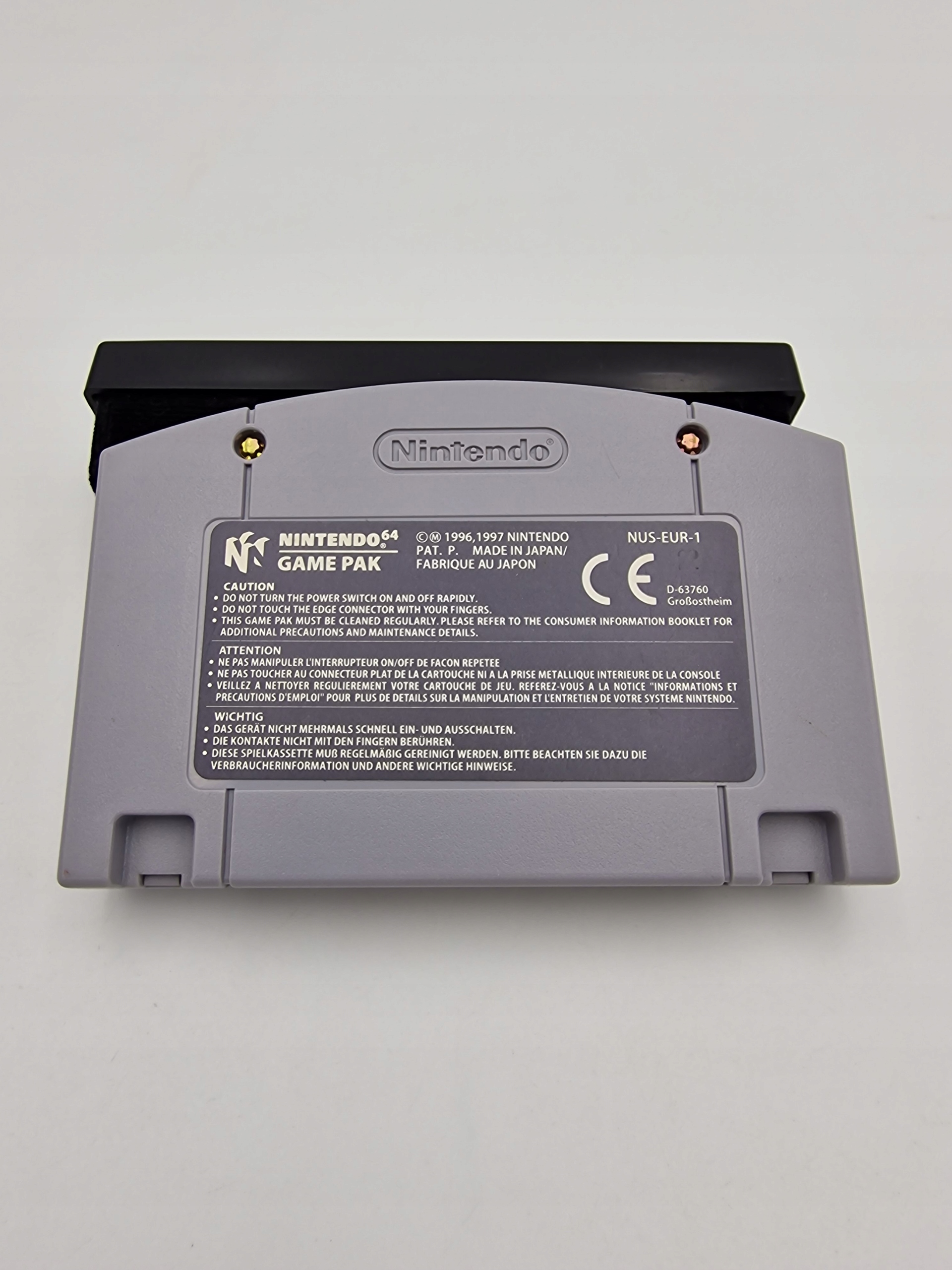 NINTENDO 64 MICRO MACHINES 64 TURBO Tytuł MICRO MACHINES 64 TURBO