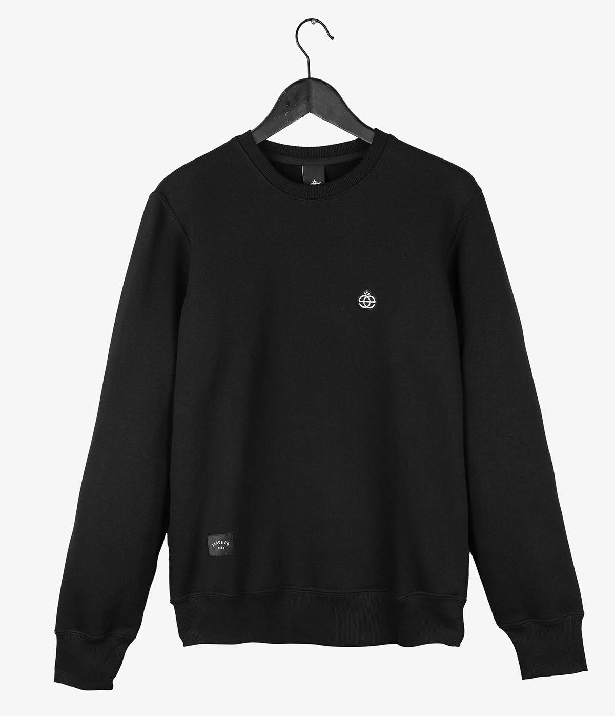 Mikina Elade Icon Mini Logo černá crewneck 360 g L