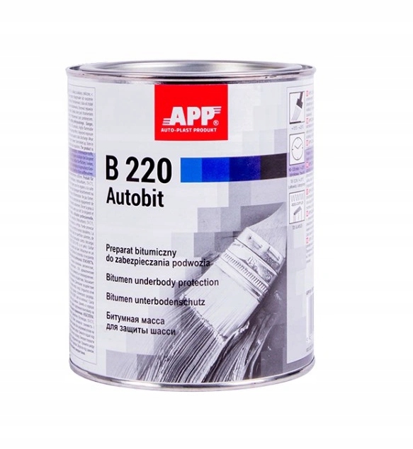 

Konserwacja podwozia B220 Autobit czarny 2,5kg App