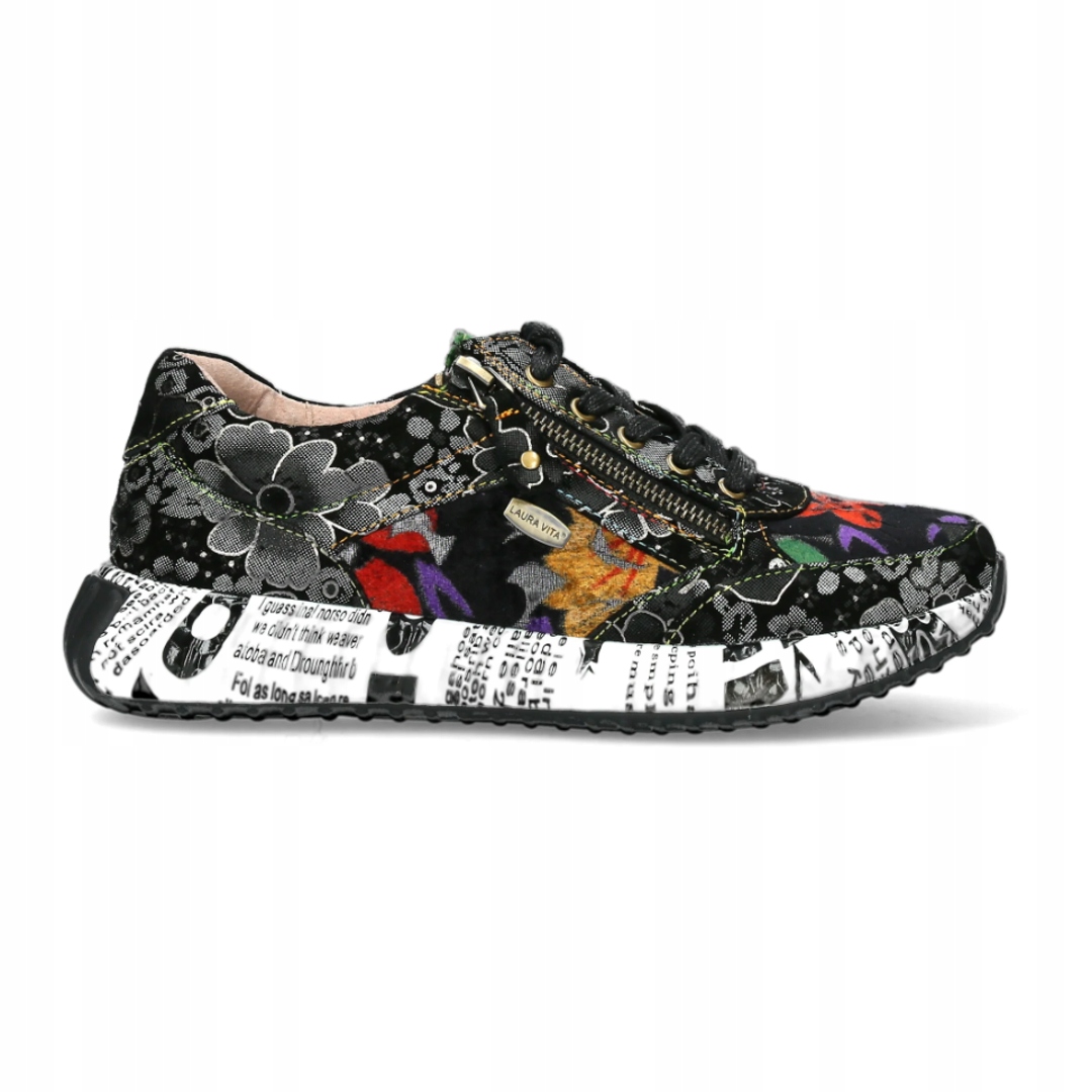 Tenisky Laura Vita Burton 11 Acier Fc 39, Černá