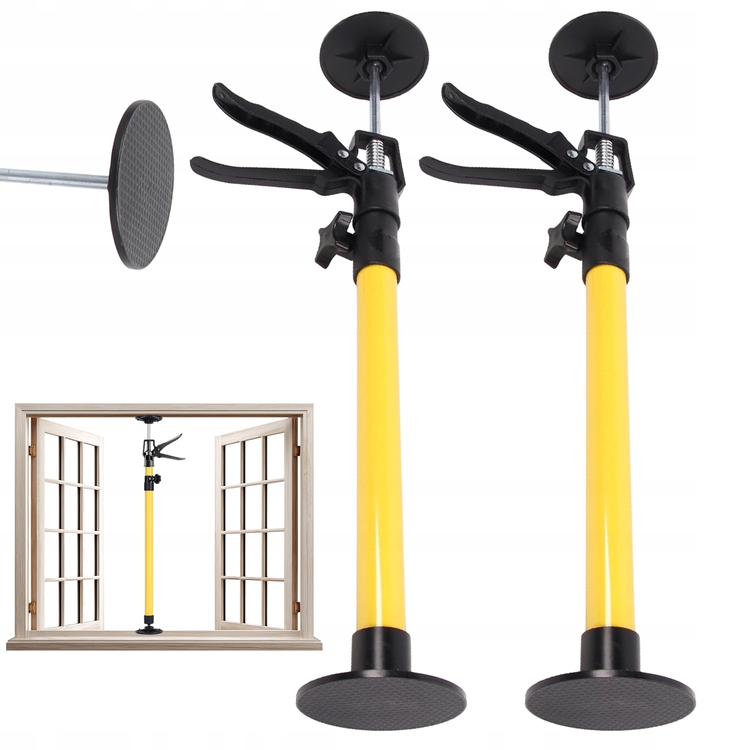 Teleskopická Stropní podpěra 115-290 cm Rozpěrka pro montáž Desek Gk 2ks