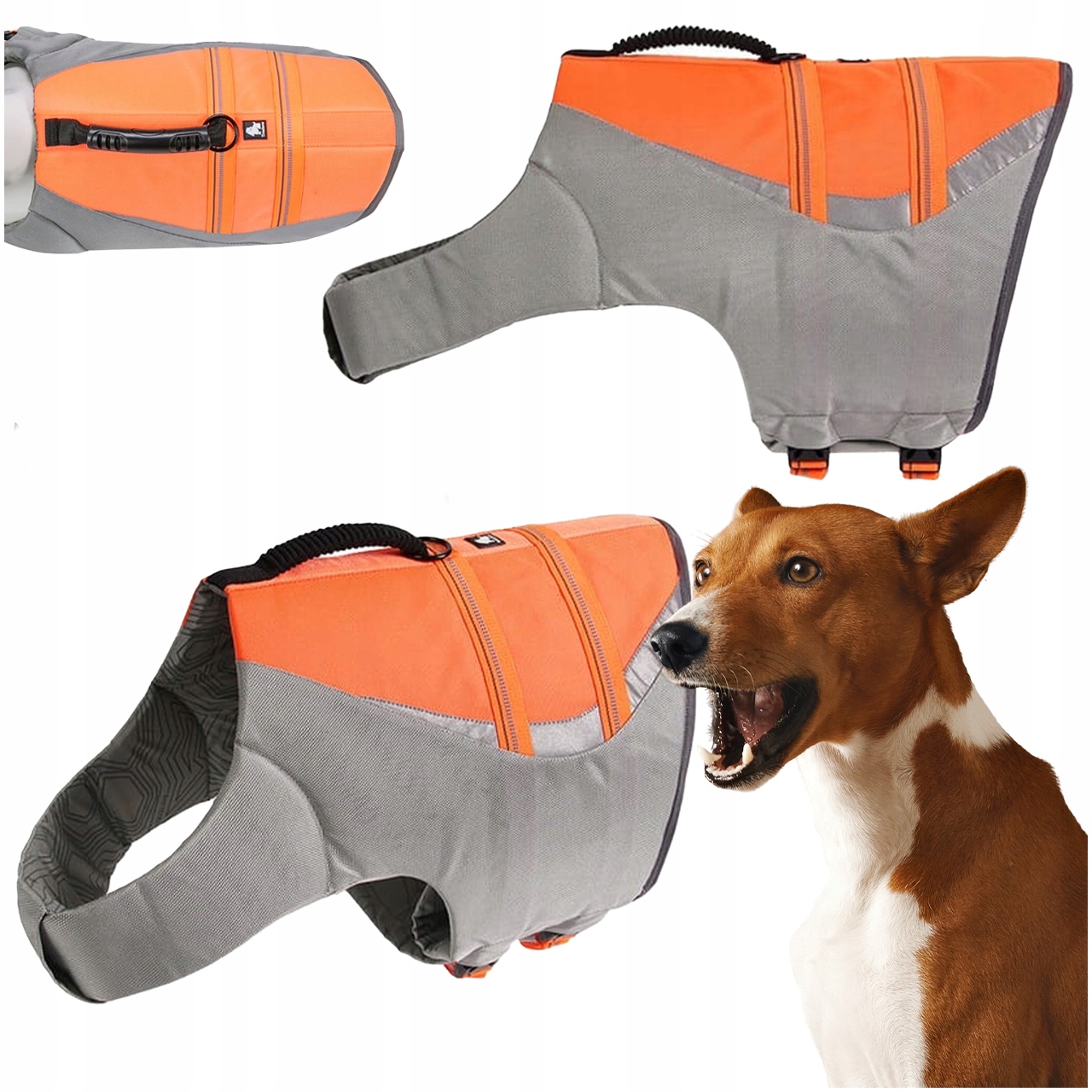 Levně Kapoková Záchranná Vesta Pro Psa Truelove Dive Oranžová Malý Pes M