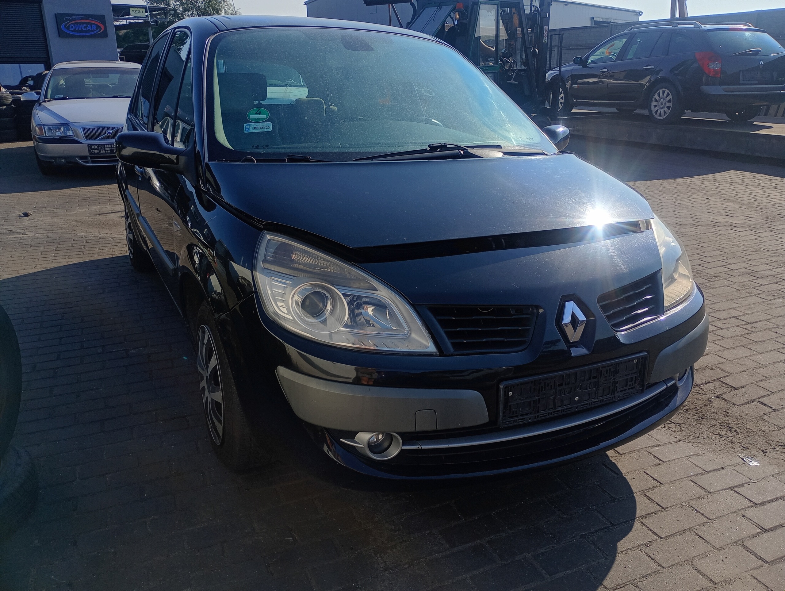 visor cover sun left driver´s Renault Scenic 2 FL 05-08