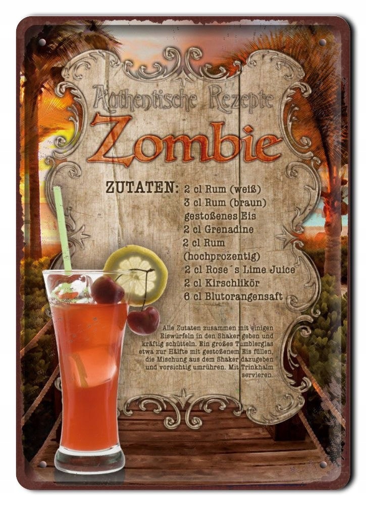 Tabliczka Metalowy Szyld Plakat Retro Vintage #10035