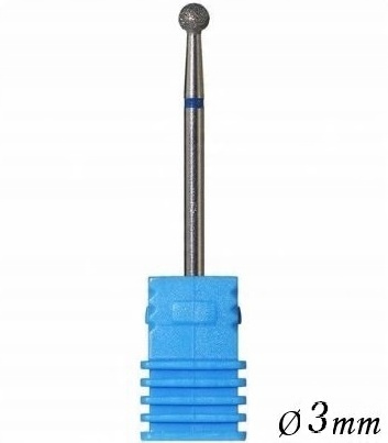 

Frez Diamentowy Kulka 3mm do skórek
