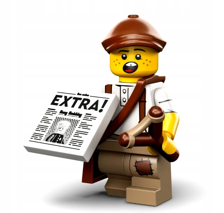 

Lego Seria 24 71037 Dzieciak z gazeta #12