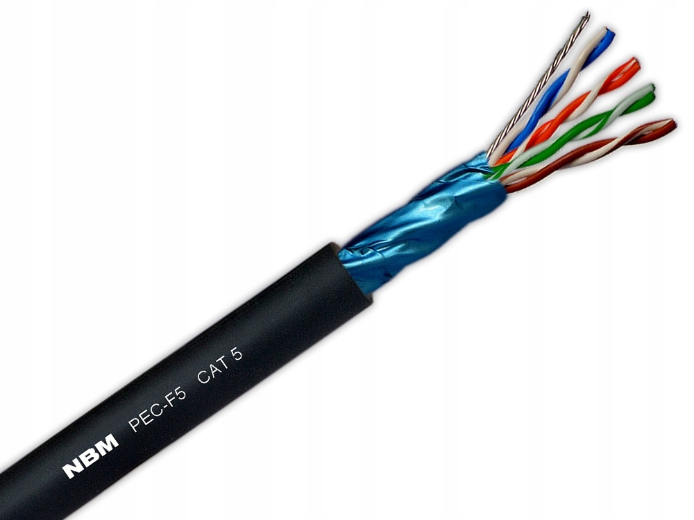 

Nbm PEC-F5 Przewód Logiczny Skrętka Mobilna Cat 5