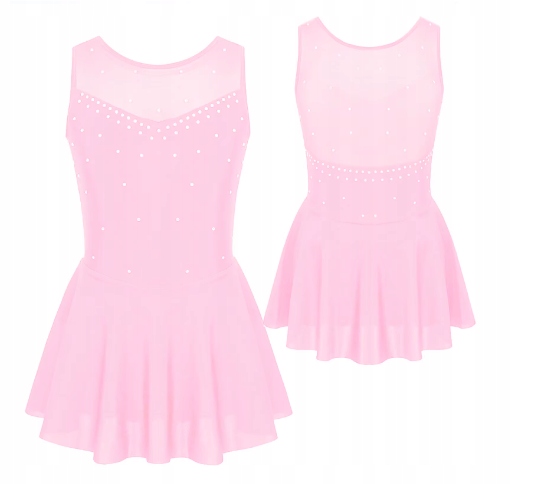 Strój Do Gimnastyki Balet Body Sukienka Do Tańca 140 Nr 2698