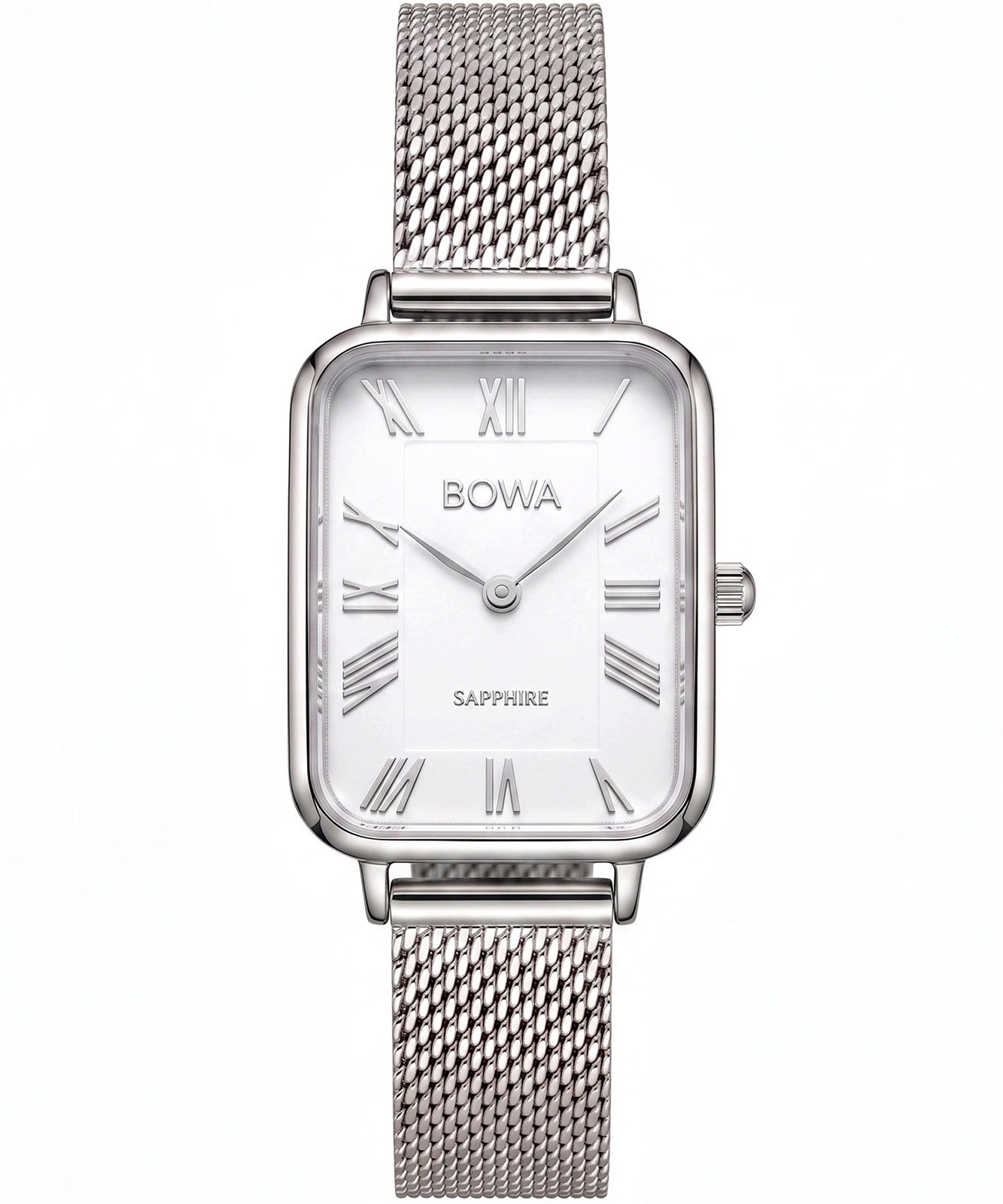 Dámské hodinky Bowa Dubai White-Silver Mesh 20