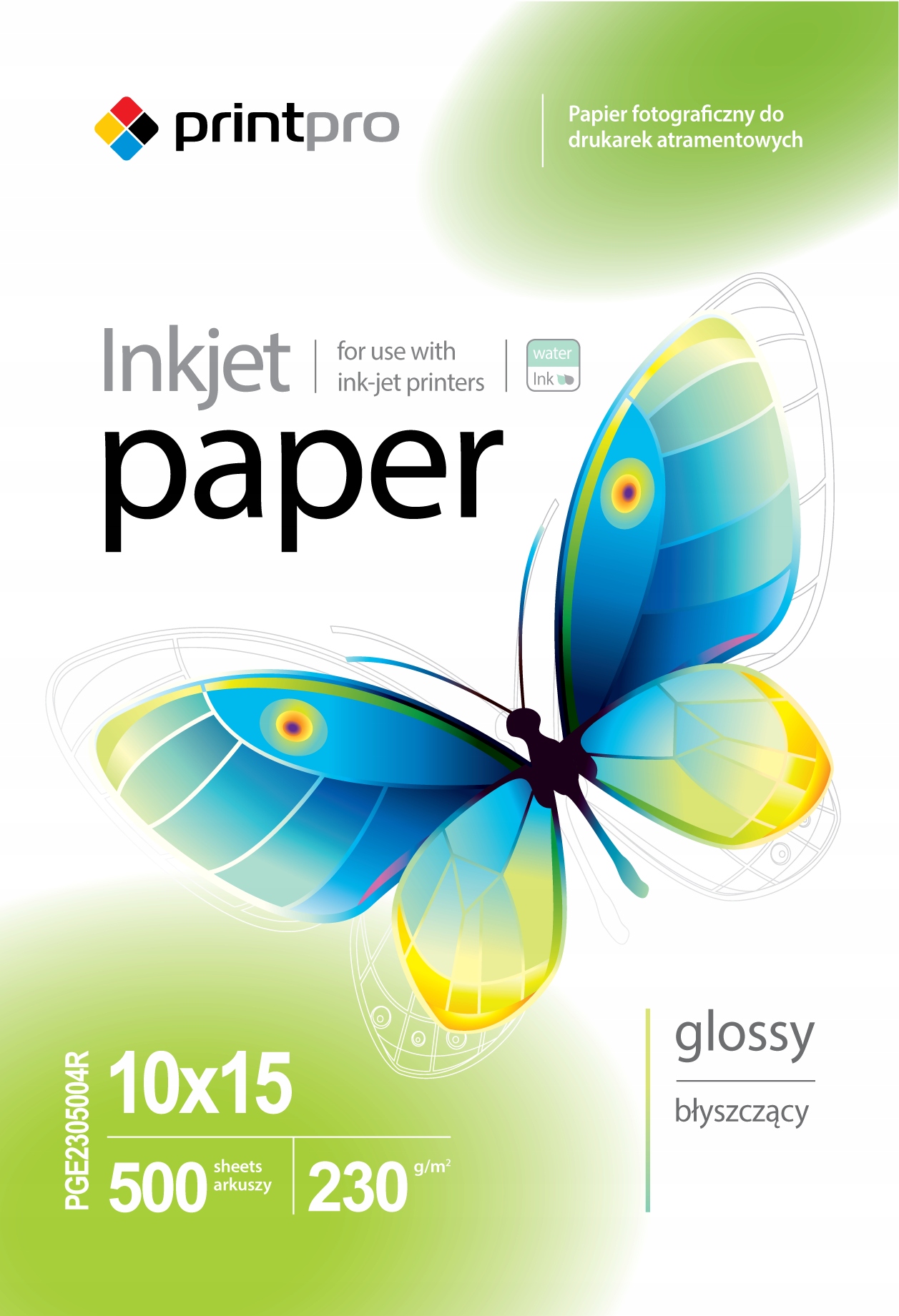 

Papier Fotograficzny Błyszczący 10x15 230g 500 szt