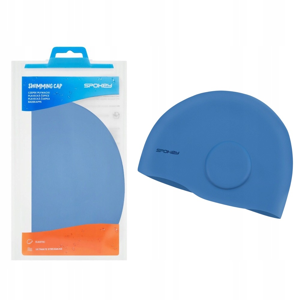 Czepek Pływacki Do Pływania Zakrywający Uszy Na Basen Earcap Spokey