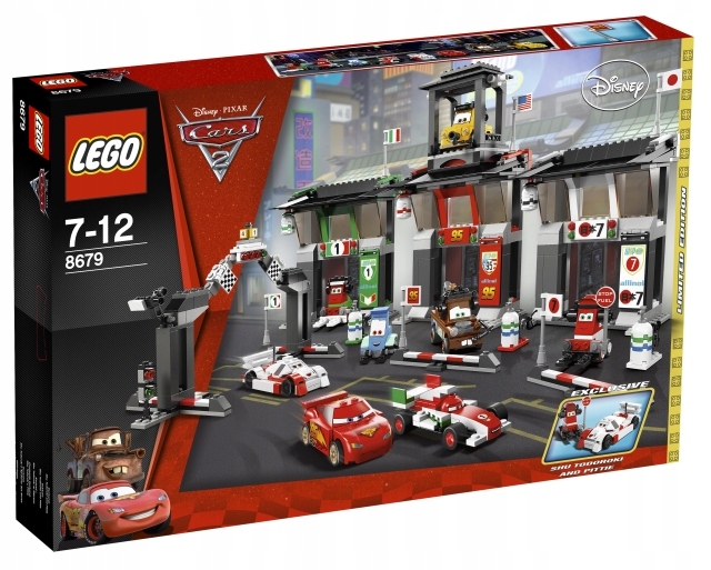 Lego Disney 8679 Tokyo International Circuit Opis