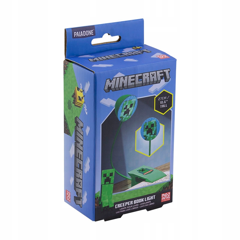 LAMPKA DO CZYTANIA KSIĄŻEK MINECRAFT CREEPER LAMPKA NOCNA DLA DZIECI Marka Paladone