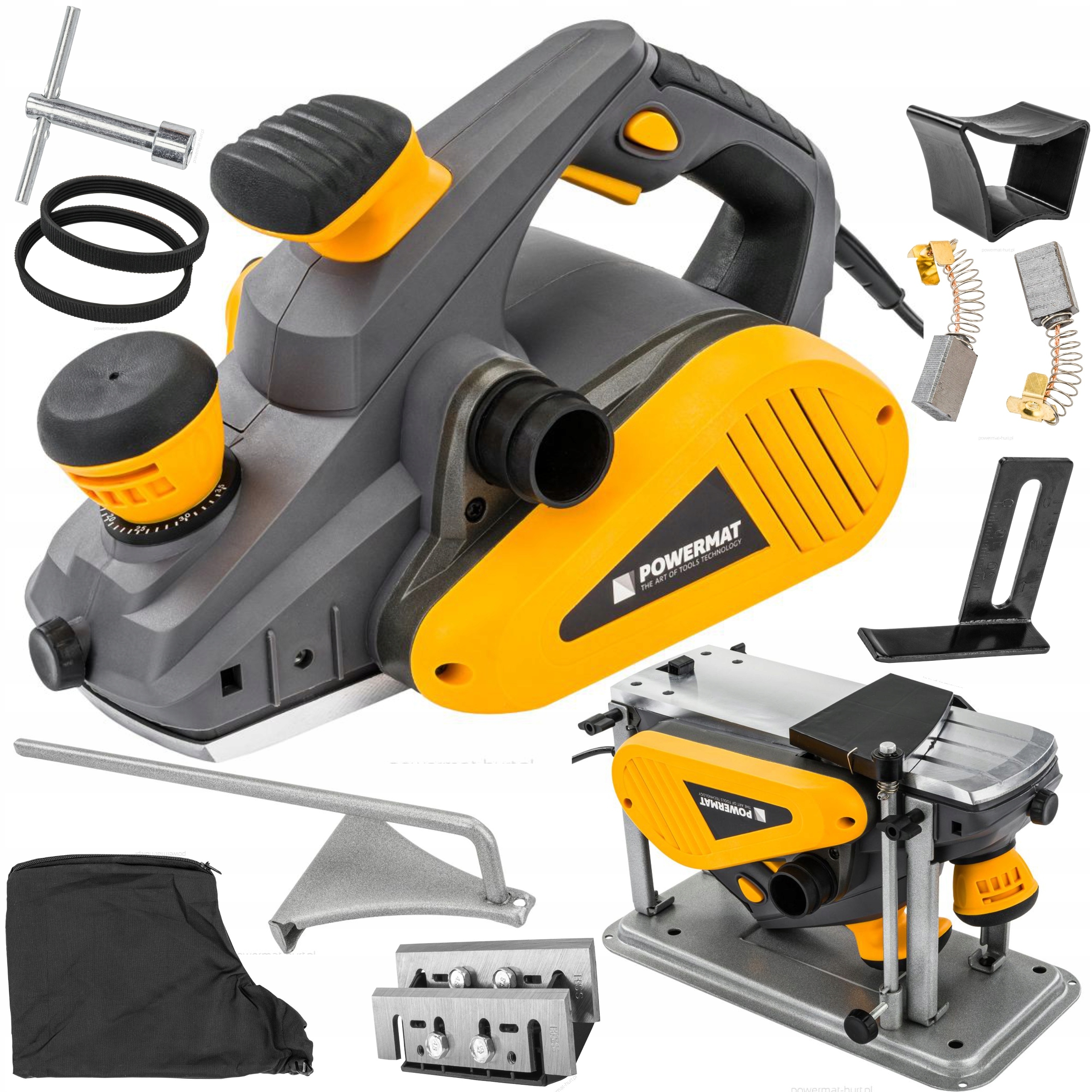 Elektrický Hoblík Na Dřevo Heblarka 2000W Truhlářský Hoblík Nože