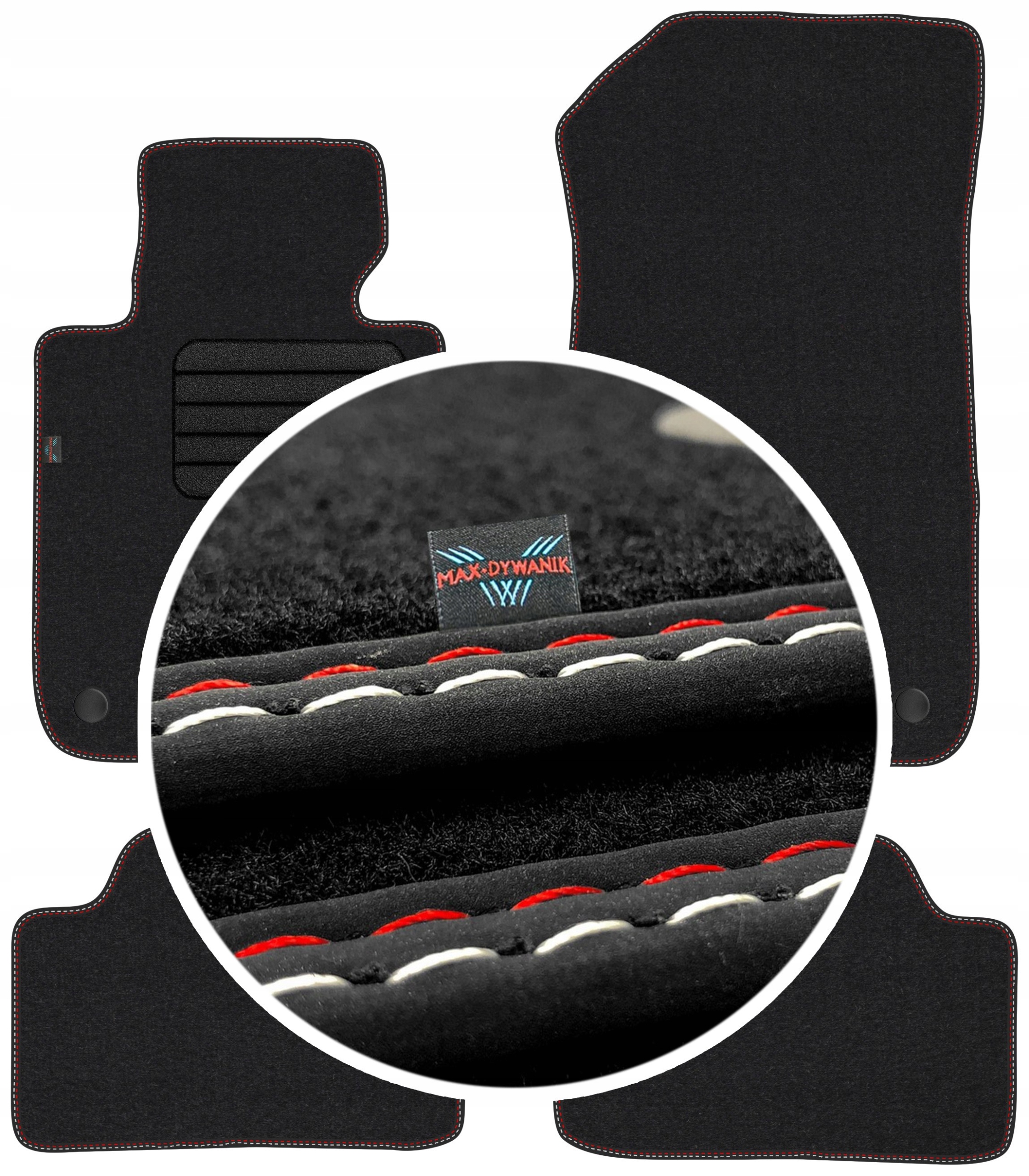 Bmw 1 E81 E82 E87 2004-2011 Velurové autokoberce Koberce do auta