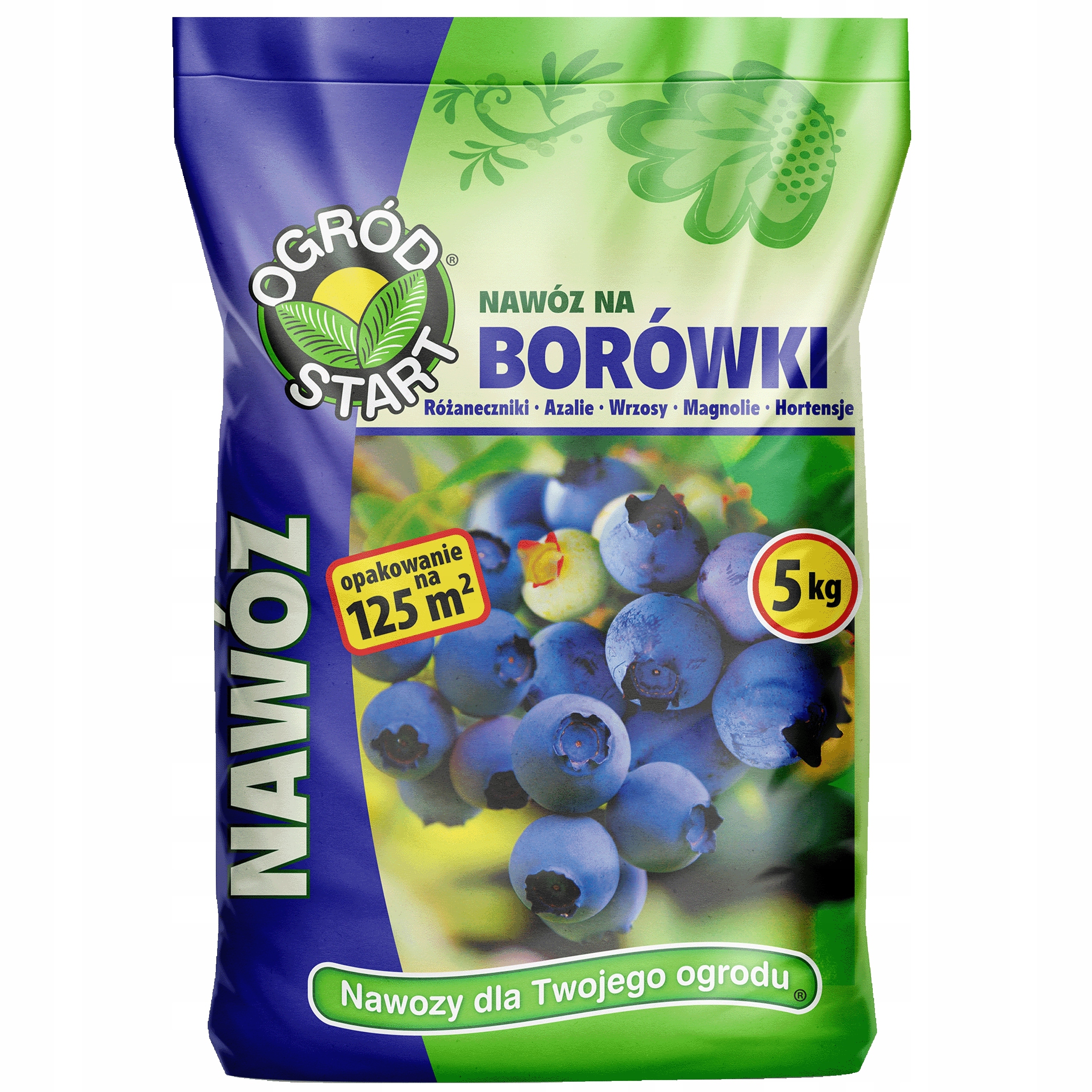 

Ogród Start Nawóz Do Borówek Jagód Pod BORÓWKi 5KG