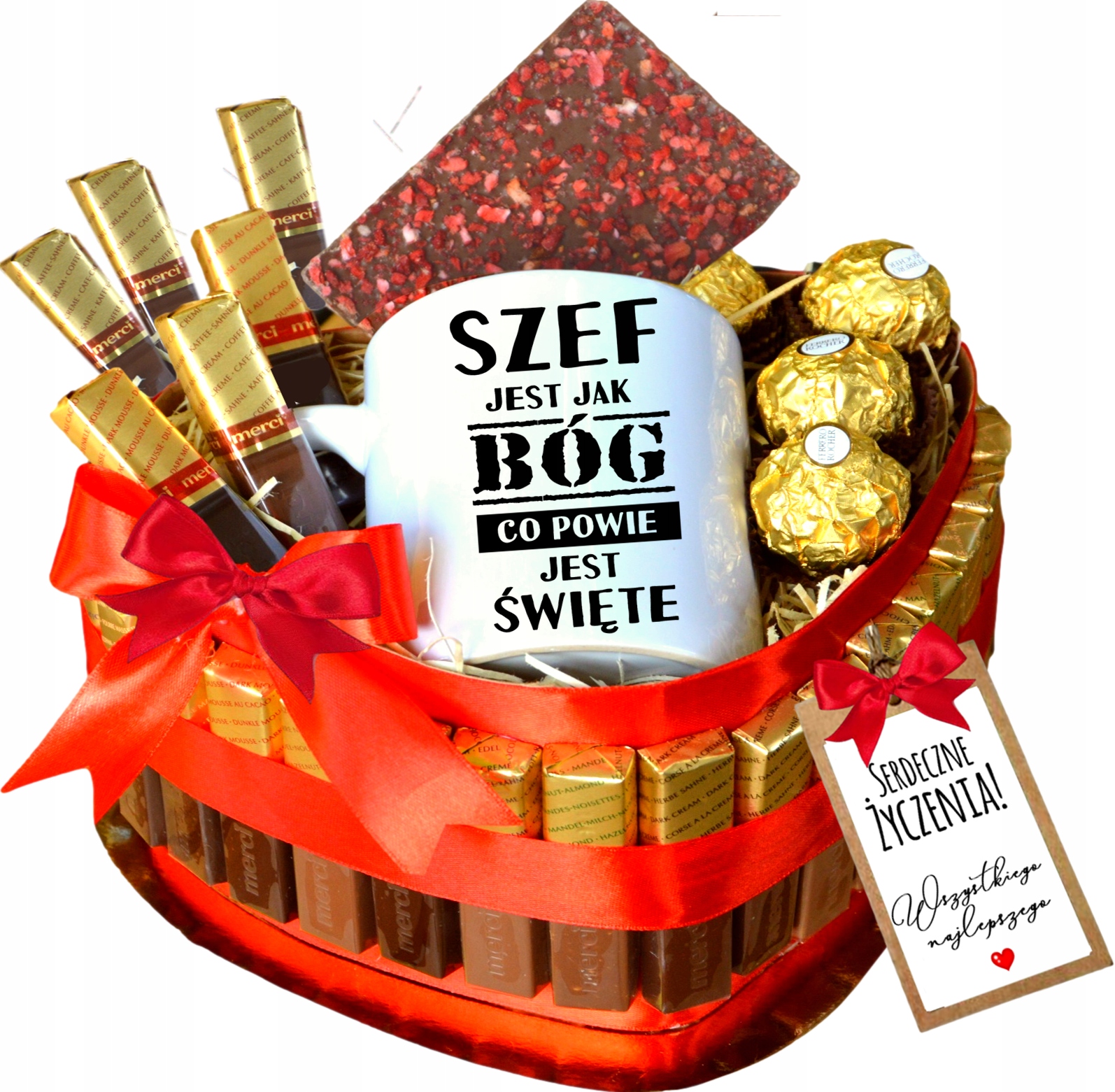 Dort merci dárek pro Šéfa Předsedkyně