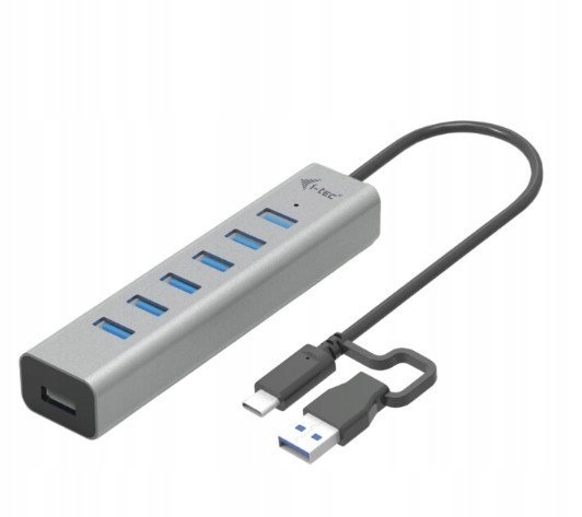 Hub Usb-c Charging Metal Hub 7 Port