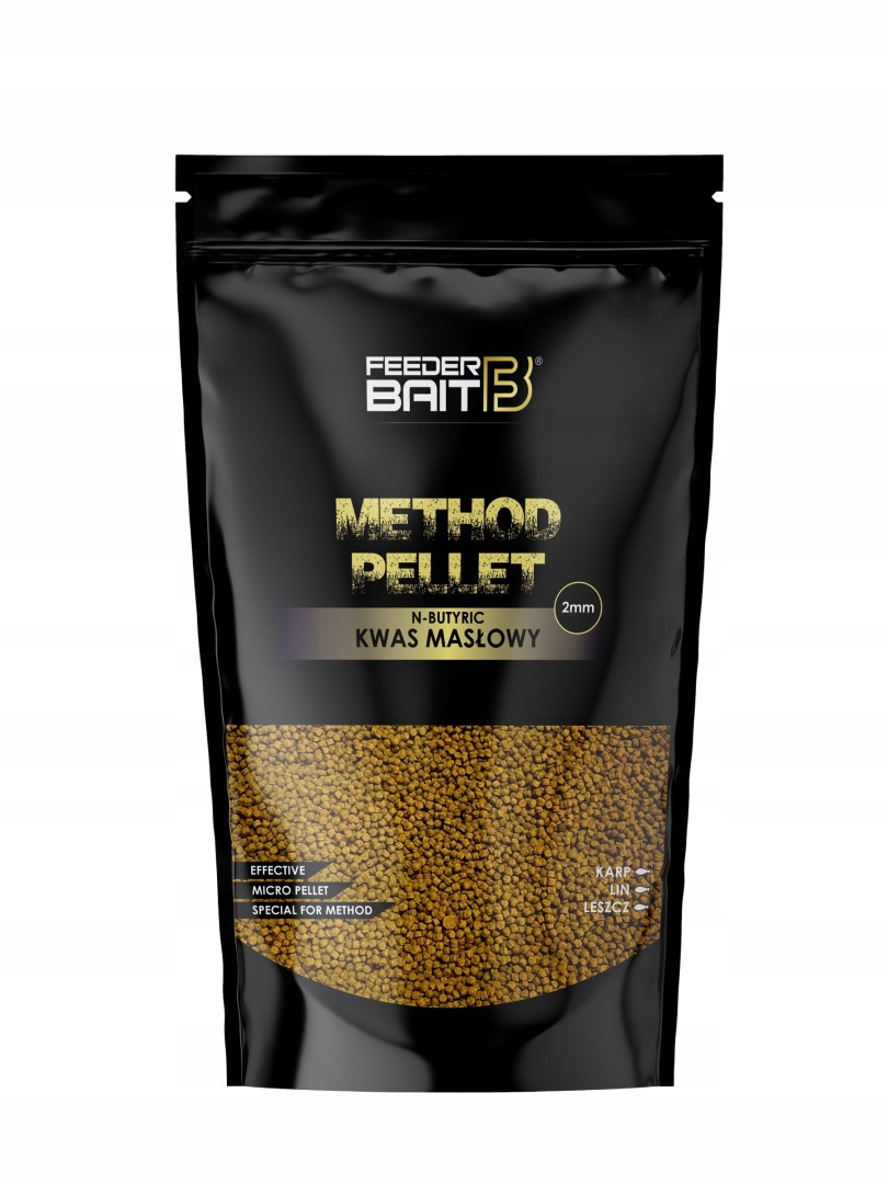 Feeder Bait Method Pellet Kwas Masłowy 2mm 800g