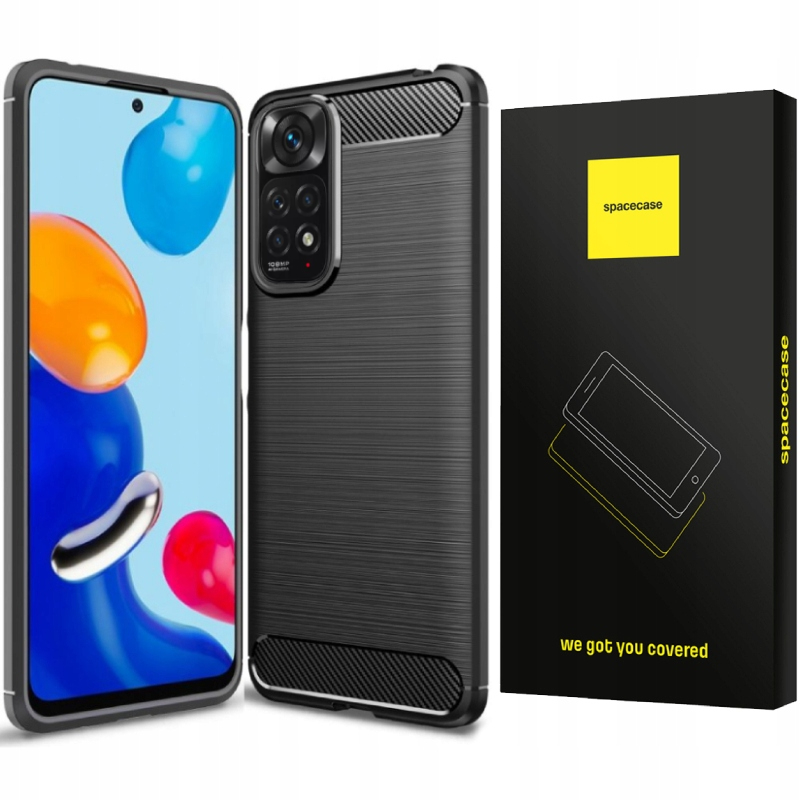 

Etui Spacecase Obudowa Carbon Do Redmi Note 11/11S