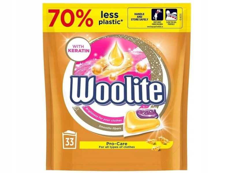 

Kapsułki do prania Woolite Pro-Care 33 szt.