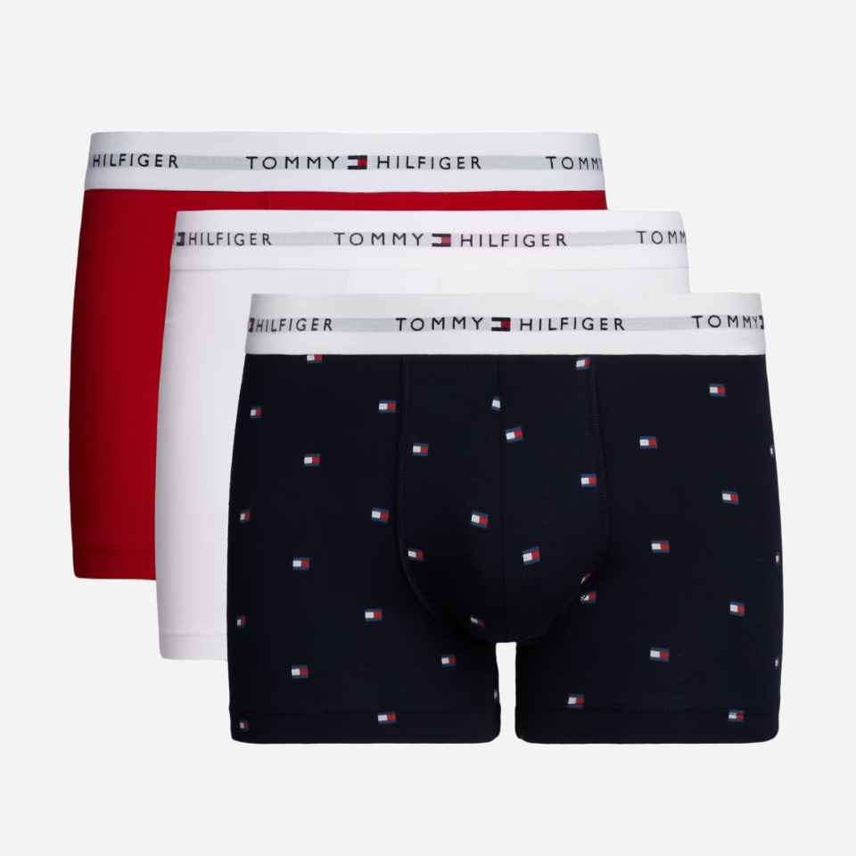 Tommy Hilfiger pánské boxerky 3-pack, vícebarevné, S
