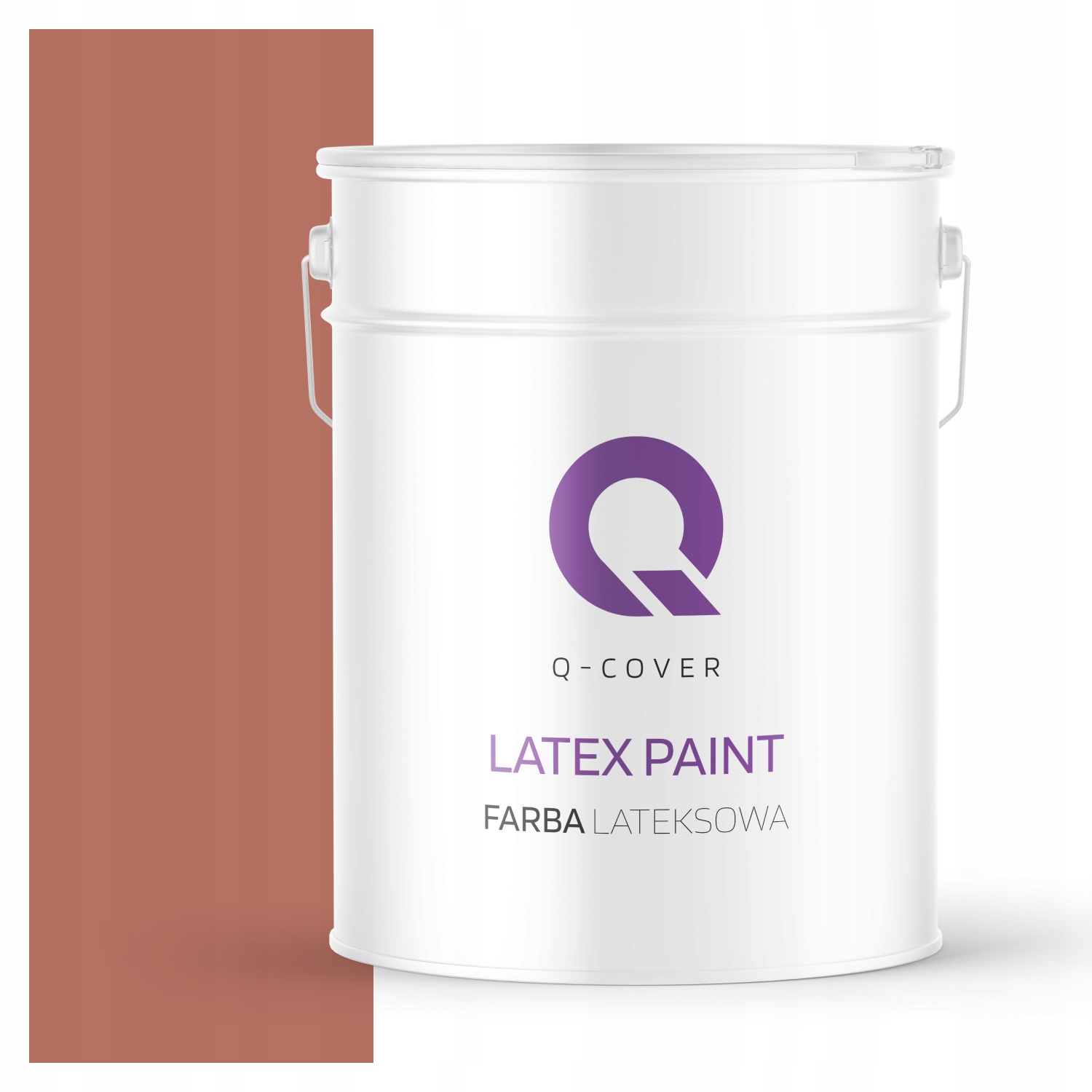 Latexová Farba Na Stenu Hlboká Matná Trvanlivá 10 L Farba Tehličková H4728 Premium