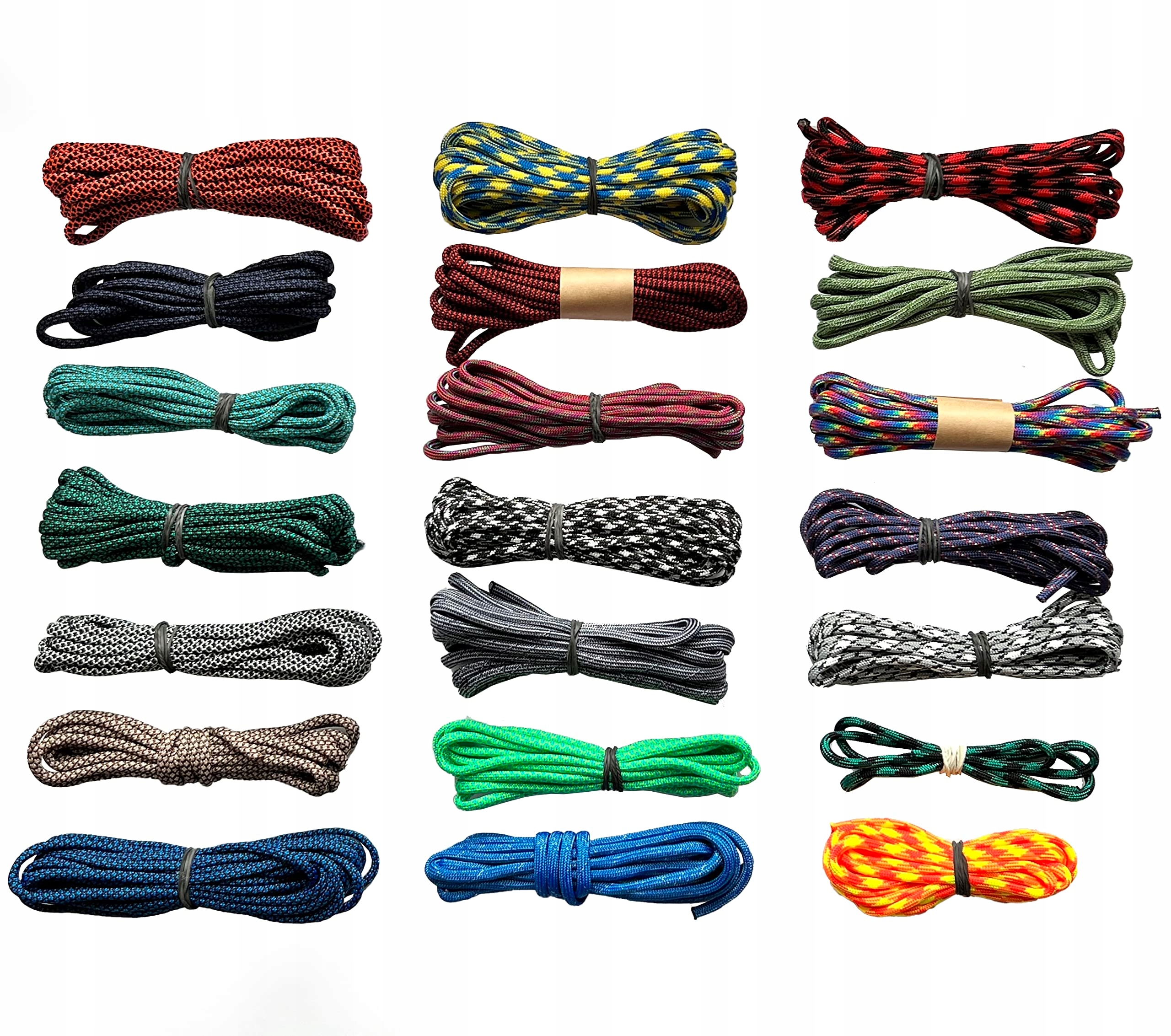 Zestaw z paracordu EdcX Paracord 550 "Multicolored Set, 400g"