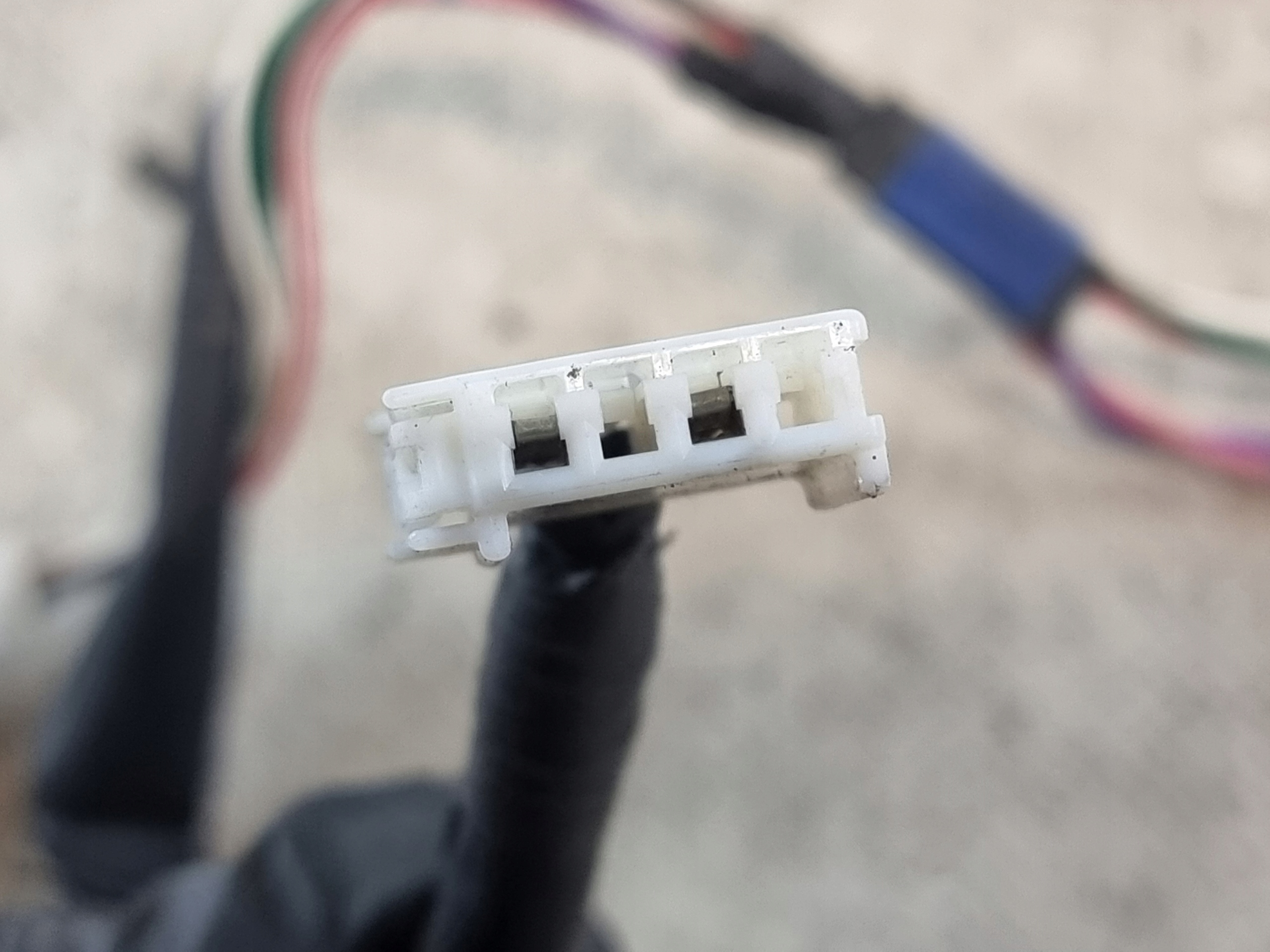 bundle wiring door left front TOYOTA PRIUS II 08r