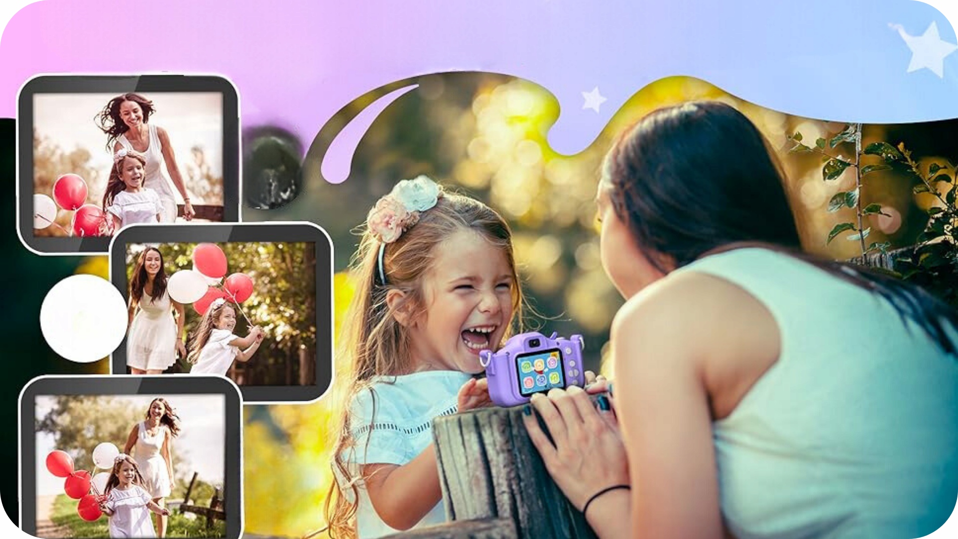 APARAT CYFROWY DLA DZIECI JEDNOROŻEC 48Mpx SELFIE KAMERA+KARTA 32GB MENU PL Zoom optyczny 8