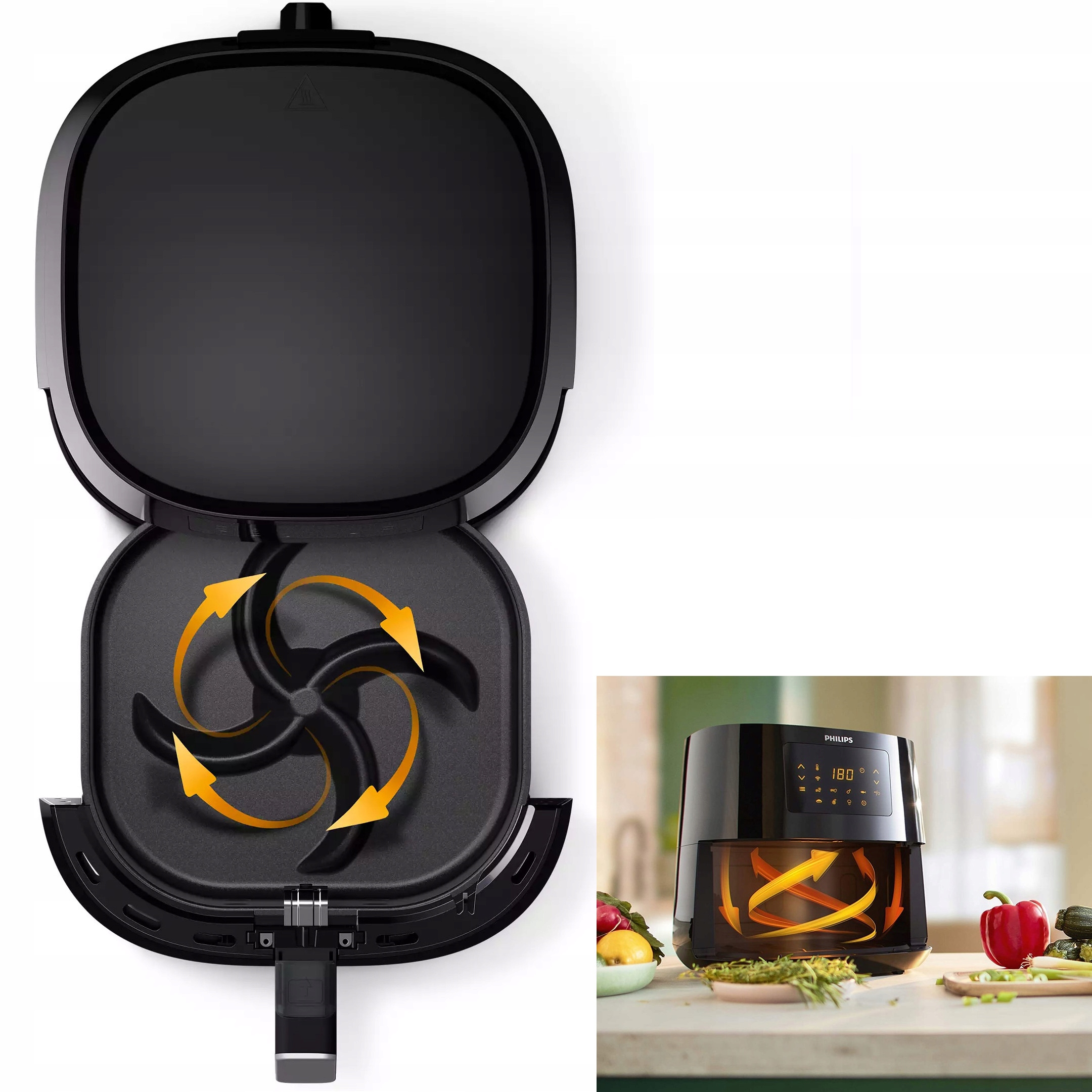 PHILIPS Airfryer XL Essential 2000W 1200g Wifi Black — miniatura 11