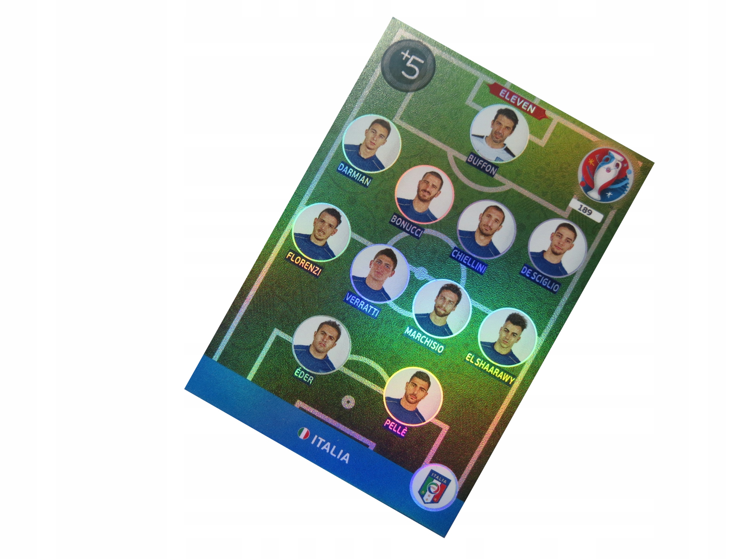 Panini Uefa Euro 2016 Karty Piłkarskie Eleven Italy 189 Włochy