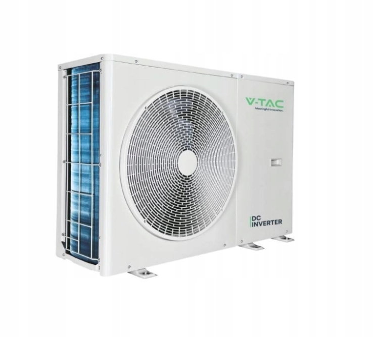 Pompa ciepła monoblok 16kW 3-faz V-tac Atw +grzałka 9kW VT-M16KW-P3H9-W R32