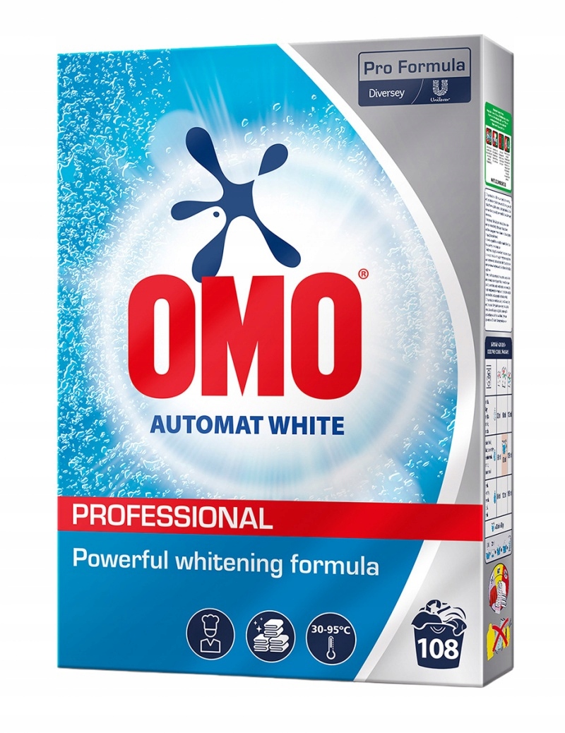 Levně Prací prášek Omo Professional White 5,4 kg