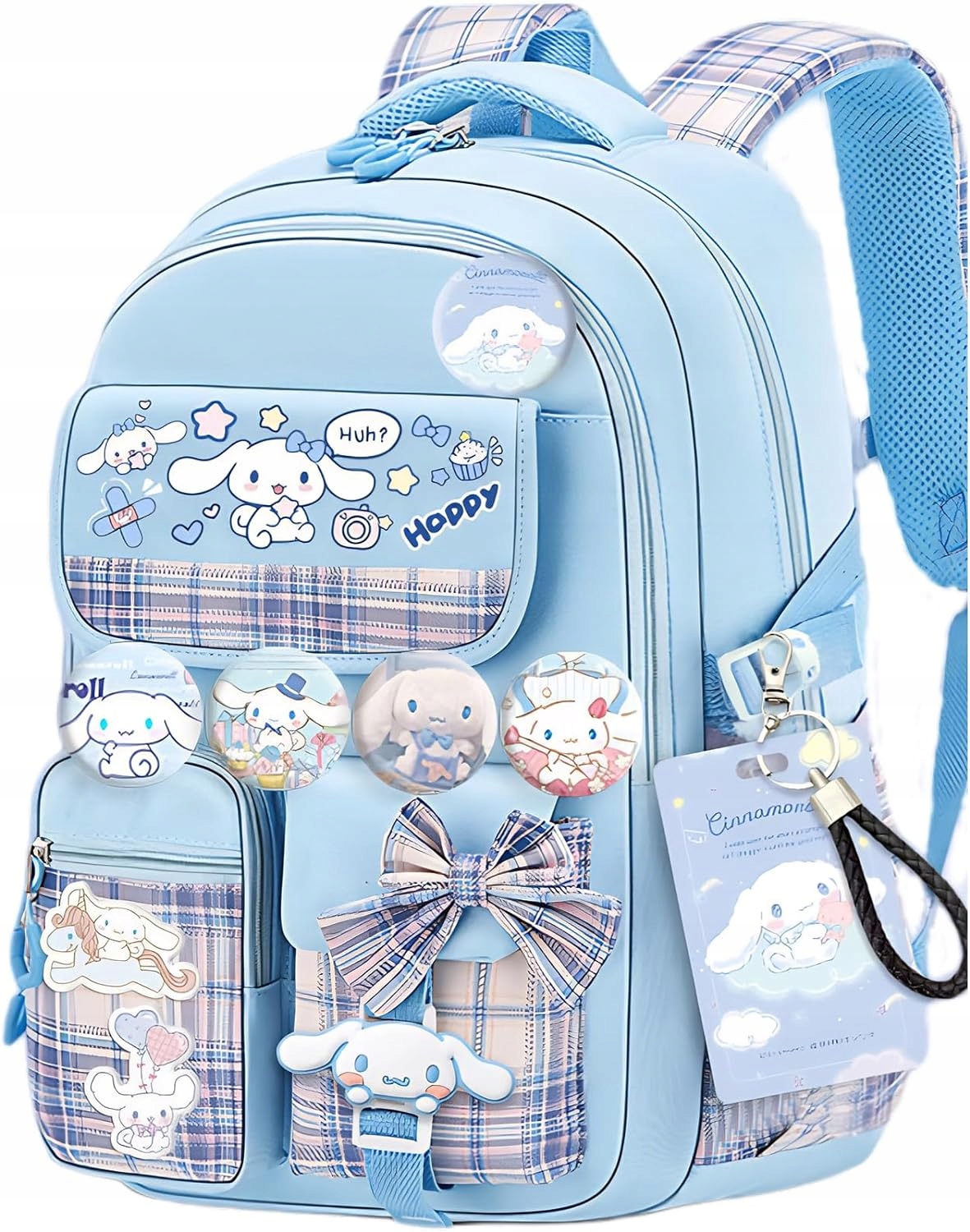 SANRIO CINNAMOROLL РЮКЗАК ПЕНАЛ РУЧКА КУЛОН 21В1 ДЛЯ КЛАССА 1-6