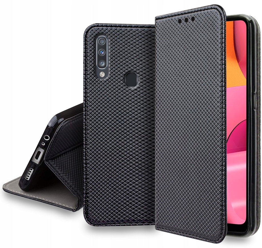 

Etui do Samsung Galaxy A20S Portfel Magnet Szkło