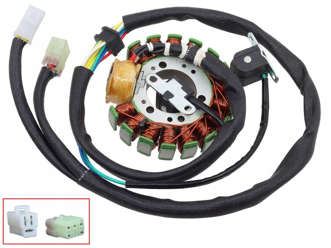 Bronco Vinutie Alternátora Stator Yamaha Yfm 350 Wolverine 95-99