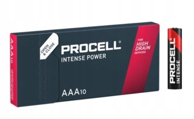 

Bateria Alkaliczna Procell Intense Aaa LR3 10 szt