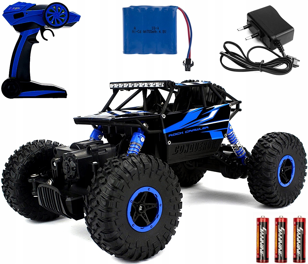

Samochód Sterowany Rc Auto Crawler 4x4 Dwa Silniki