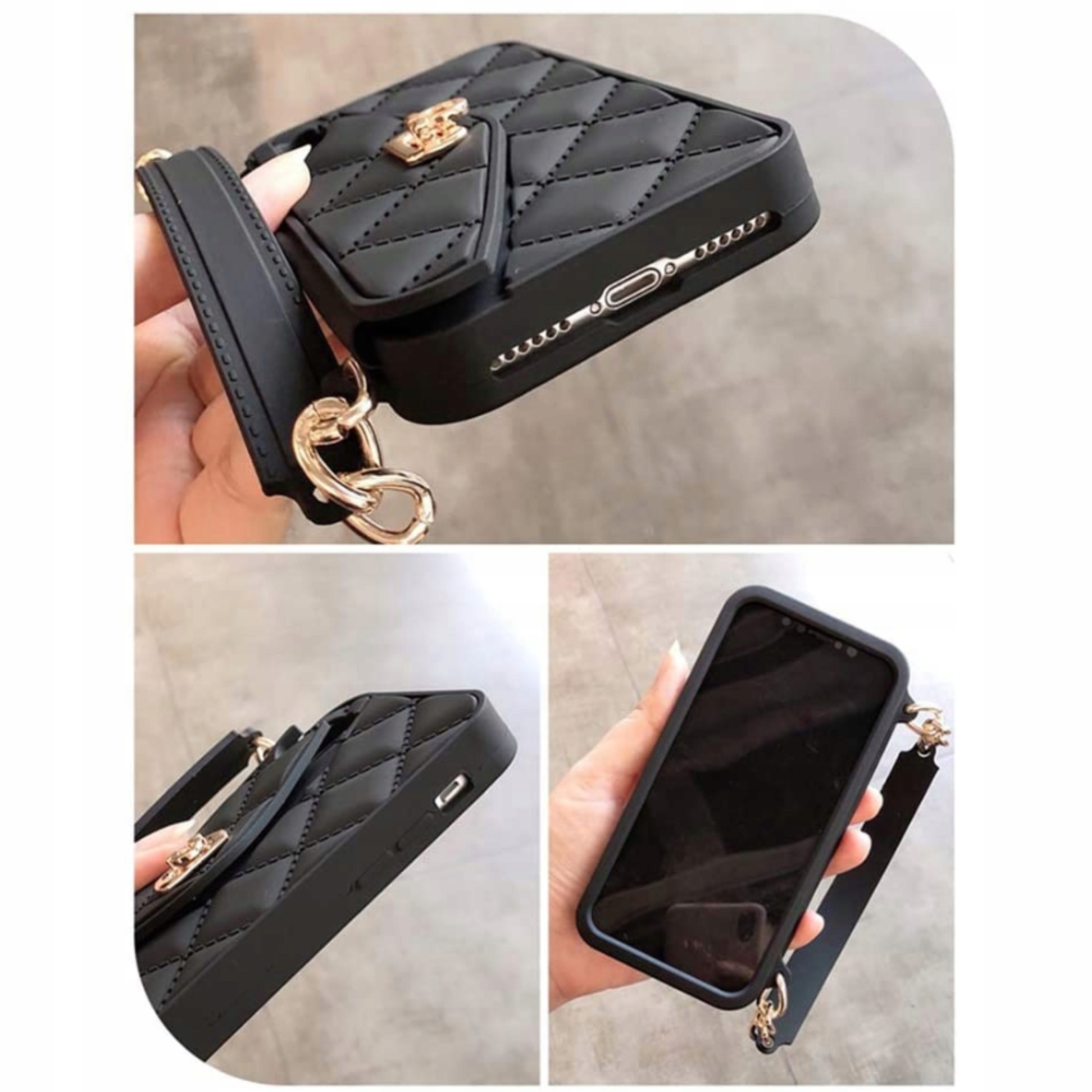 ETUI OBUDOWA PORTFEL CROSSBODY PLECKI do IPHONE 13 Kolor wielokolorowy