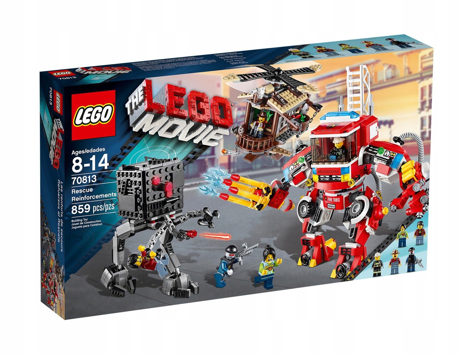 Lego Dobrodružství 70813 Záchranná vozidla Nové