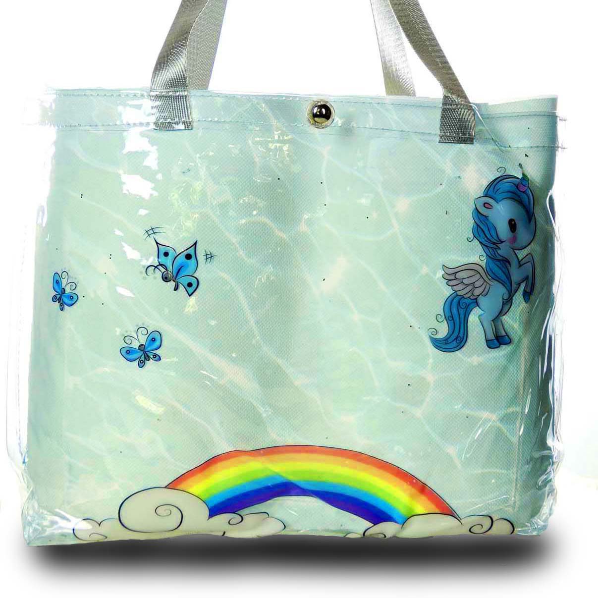 

Torba Przezroczysta Foliowa Unicorn Jednorożec Hit