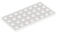 

Lego 3035 Płytka 4x8 Biała Nowa (5g)