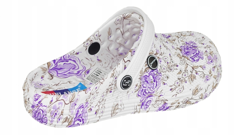 KROKSY KLAPKI OGRODOWE BASENOWE LACZKI PIANKOWE Rozmiar 40