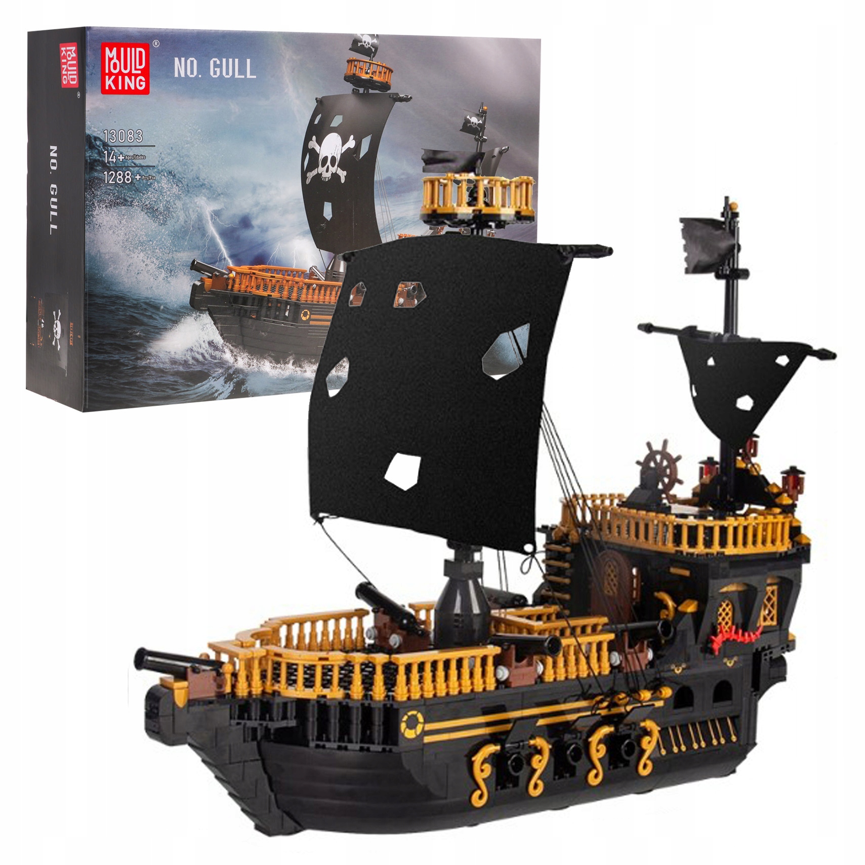 Statek piratów Klocki Mould King 1288el.