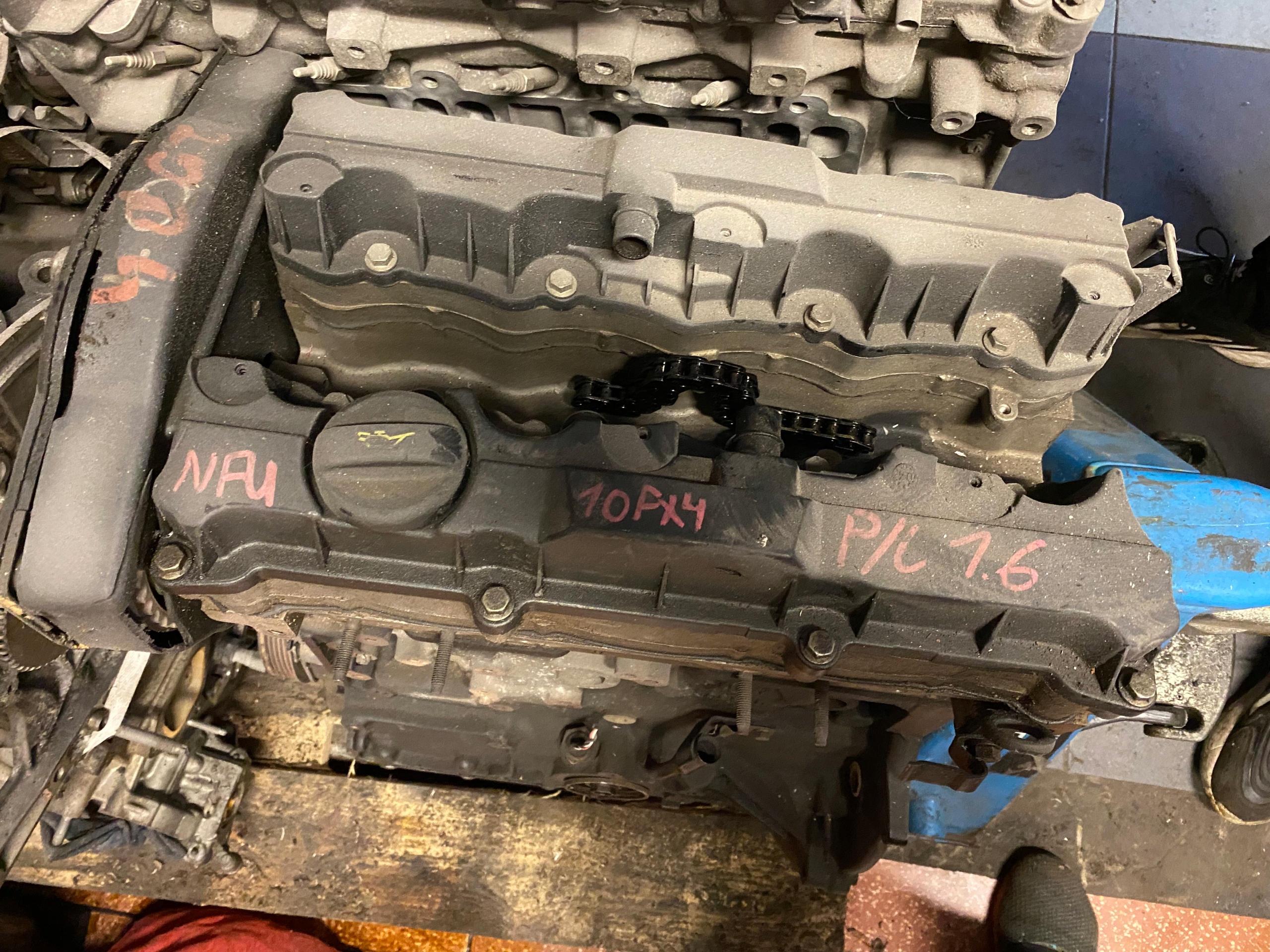 PEUGEOT 206 1.6 SILNIK SŁUPEK NFU 10FX4