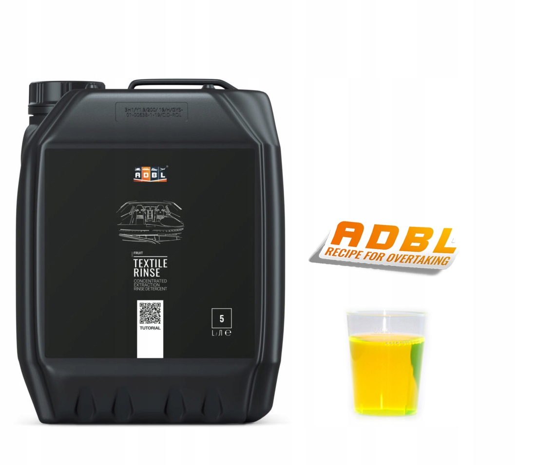 Adbl Textile Rinse 5L для прання оббивки