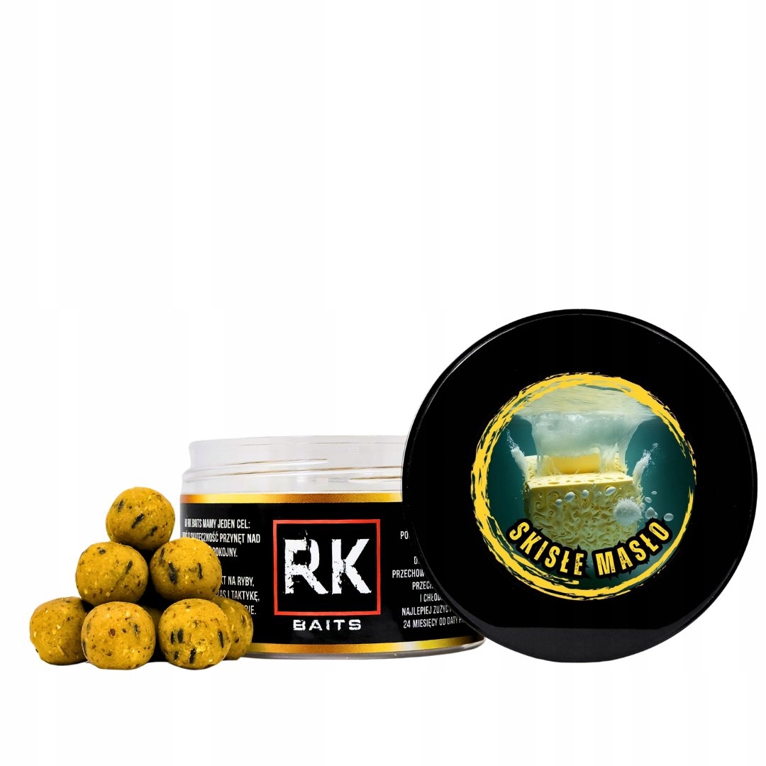 Kulki proteinowe Rk Baits Skisłe masło Hookers 18mm 200ml