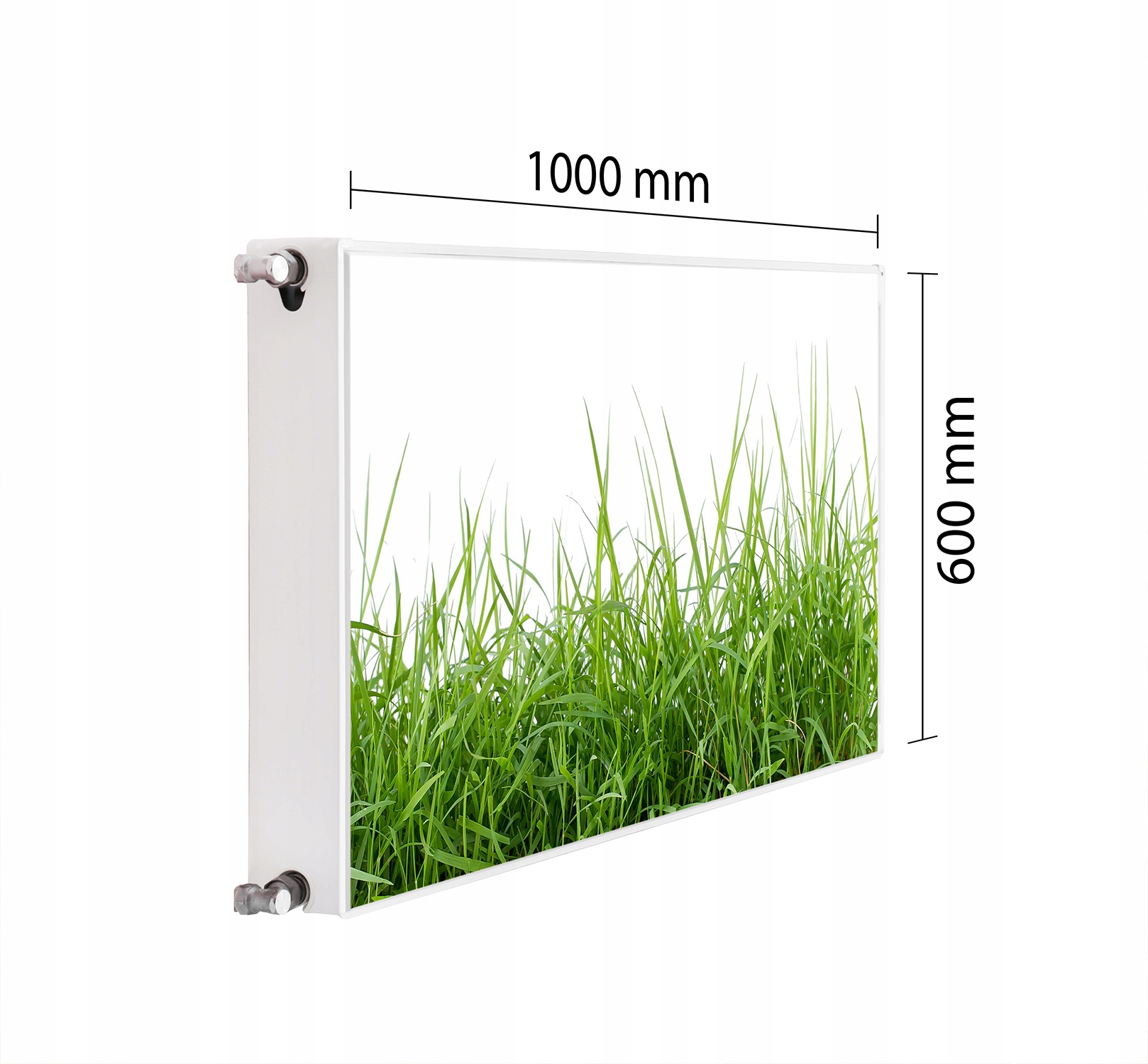 Kryt Na Radiátor Maskovač 100x60 Tráva Podložka Magnet