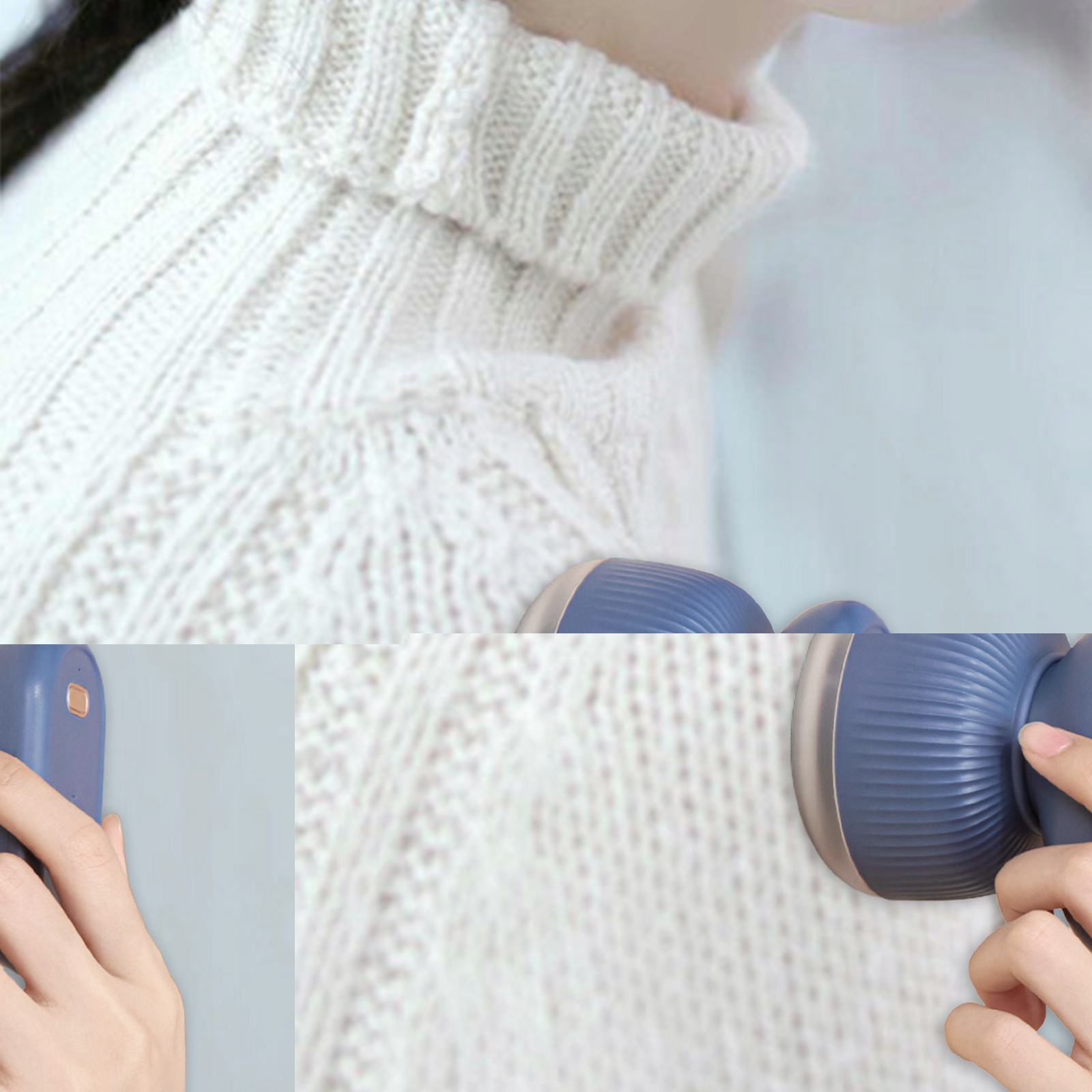 Mini Electric Lint Remover Akumulatorowa, odpinana Zasilanie sieciowe